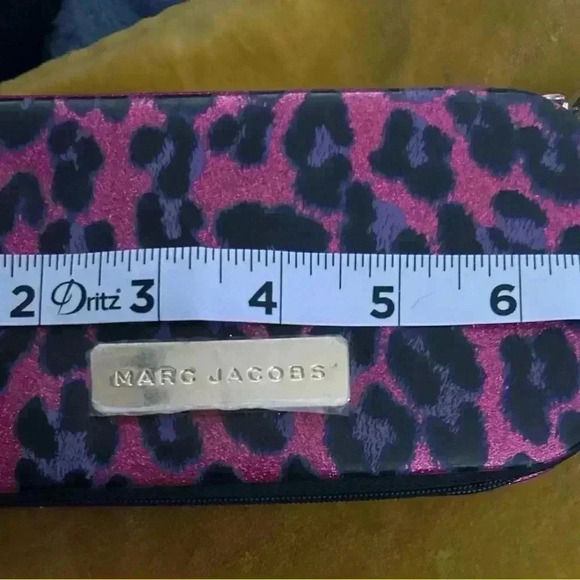 Marc Jacobs Pink and Black Leopard Print Jewelry Box - Picture 5 of 7